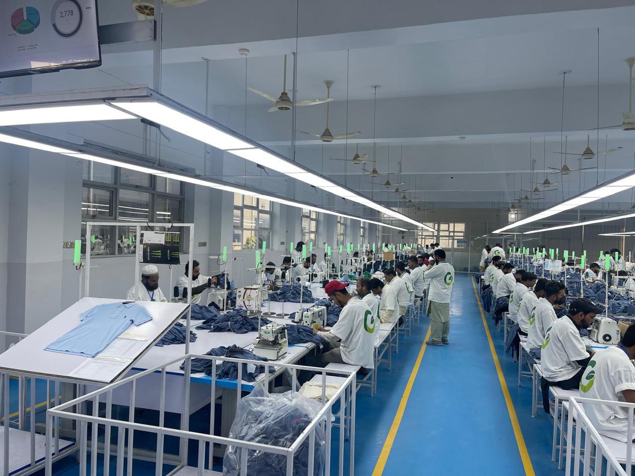 Production floor, Faisalabad